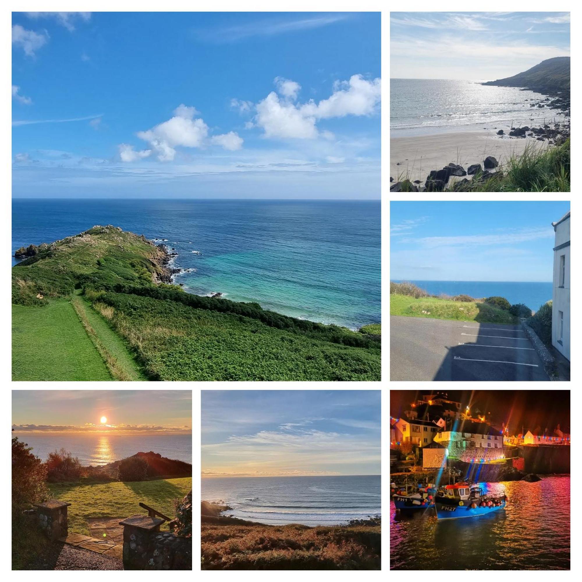Willa Journeys End With Stunning Sea Views From The Headland Coverack Zewnętrze zdjęcie